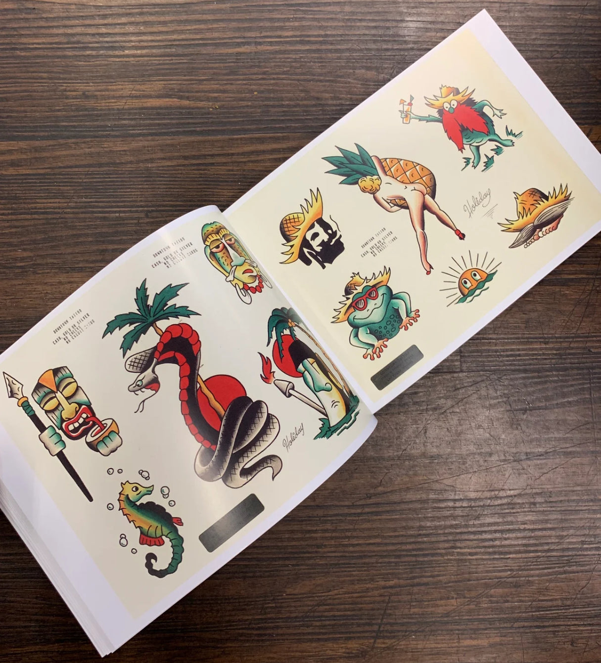 TIKI TATTOO DESIGNS BY BUDDY HOLIDAY